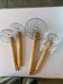 Bamboo Spider Strainers