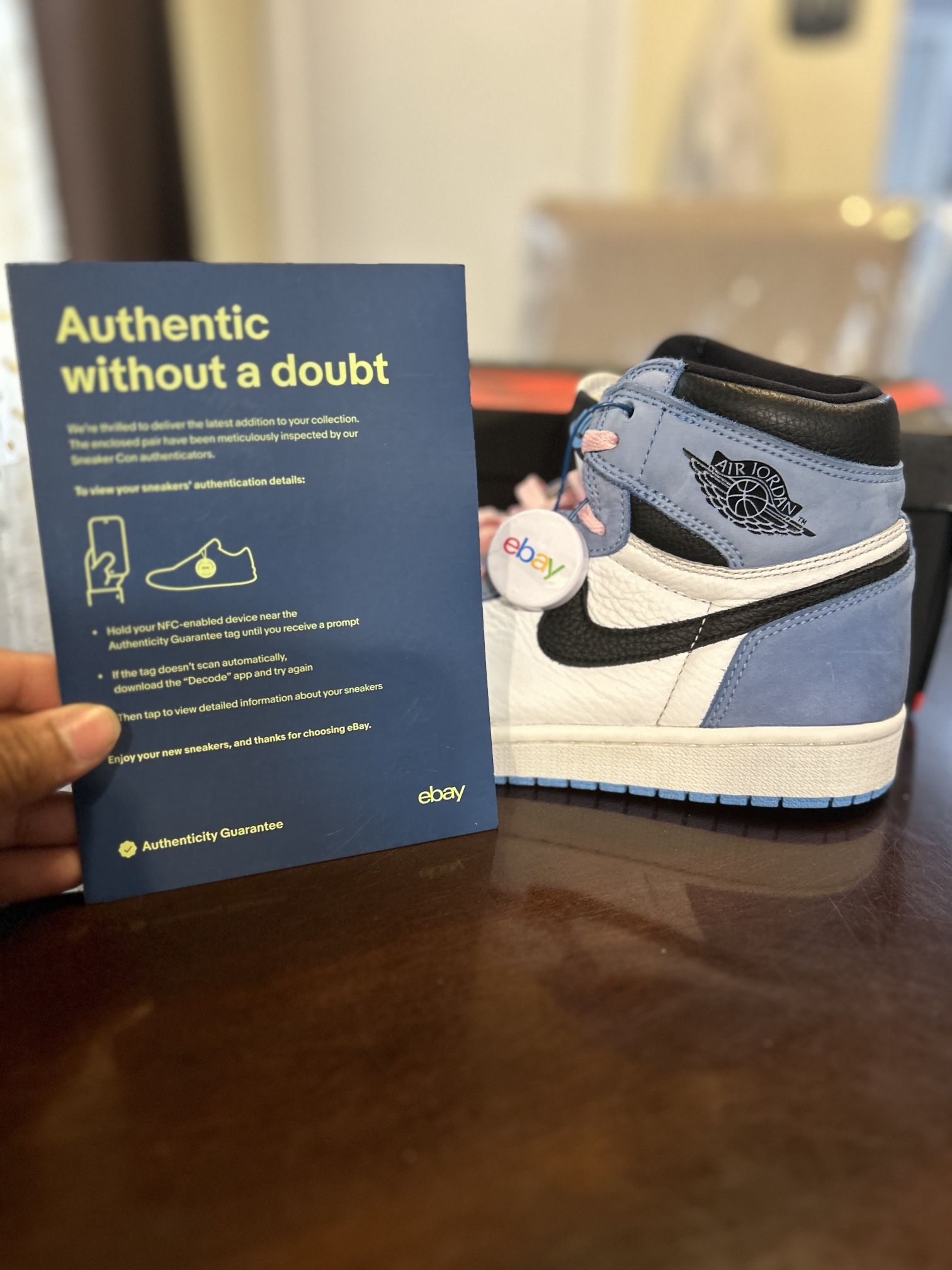 Size Jordan Retro OG High University Blue OG ALL - Main Image