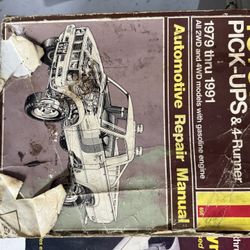 Older Auto Repair Books