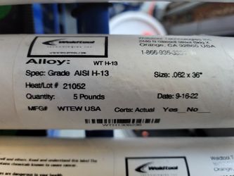 H-13 Tig Welding Wire