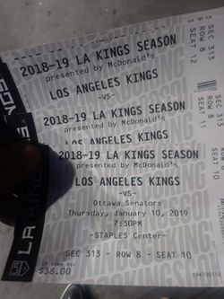 La kings vs Ottawa