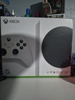 Xbox series s with 1tb Seagate box and more