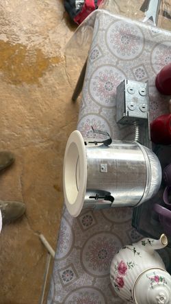 Recessed Light Housing with Junction Box