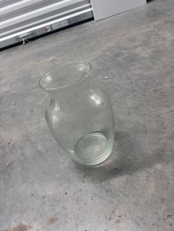 Clear Glass Vases & Jars!