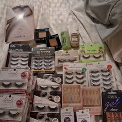 Kiss And Ardell Eye Lashes And Press On Nails