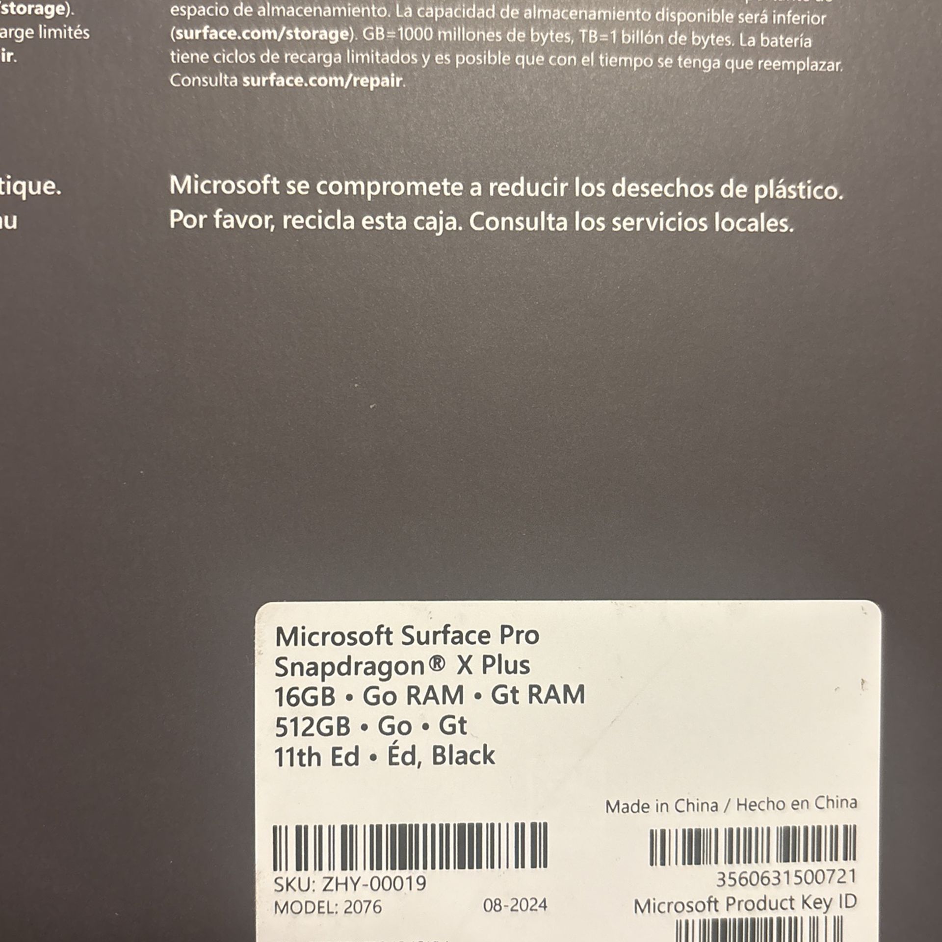 Microsoft Surface Pro 