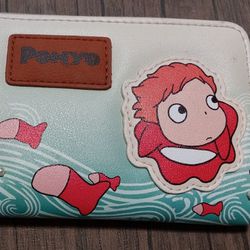 Leather Studio Ghibli Ponyo Wallet