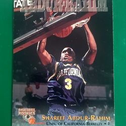 Shareef Abdur-Rahim  COLLEGE Basketball Cards (Rookie)