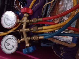 A/C Gages Used But Work  Pending 