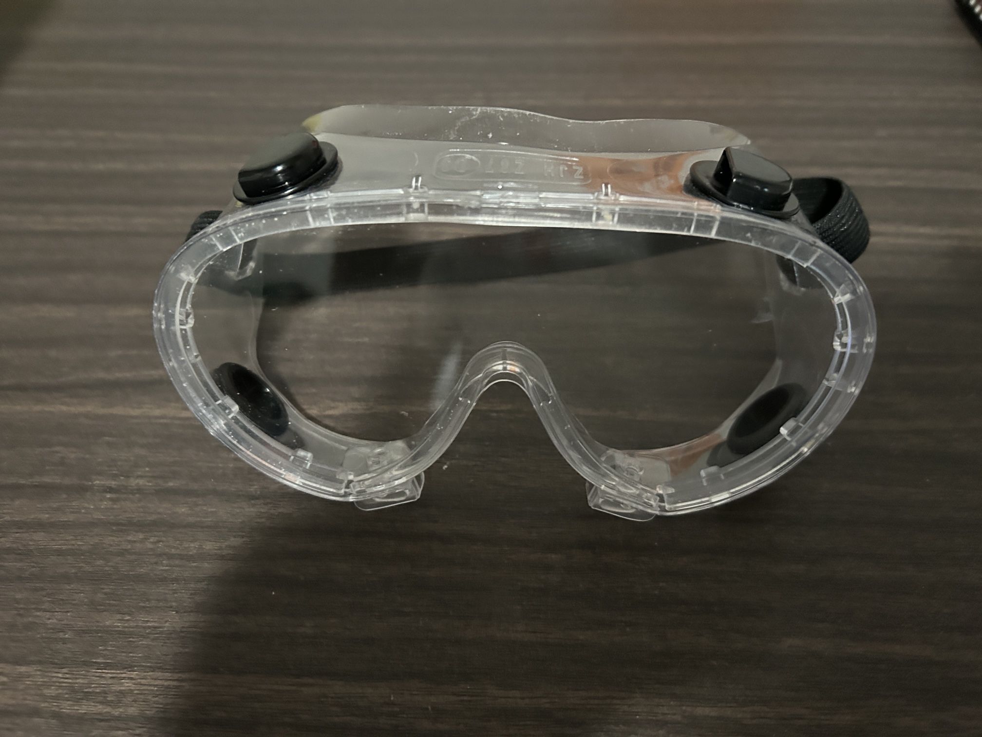 Anti-Fog Chemical Goggles