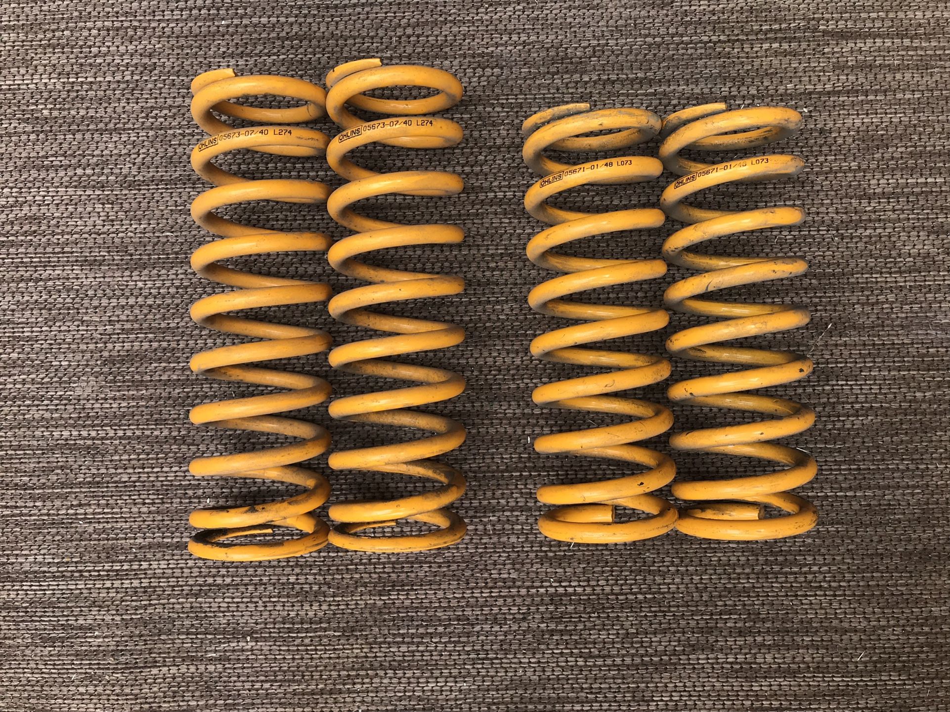 Ohlins R/T Springs 65mm Evo WRX for Sale in Los Angeles, CA - OfferUp