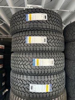 315/70r17 Goodyear tires nuevas con 60,000 millas de garantía las 4