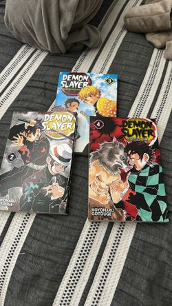 Demon slayer books 2,3,4