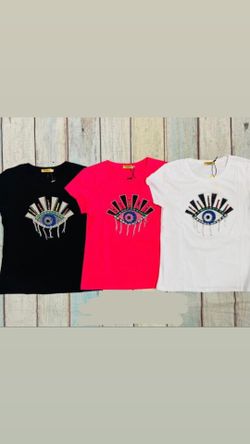 Turkish / Evil Eye Shirt / Ojo Azul Blusa