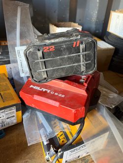 hilti 8 22 255 battery w/charger