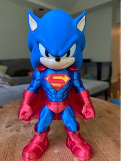 Superman Statue Figure | DC Superhero Collectible | 3D Printed Model | Comic Book Display