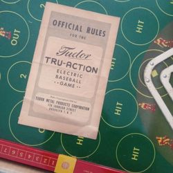 TRU ACTION Electric Baseball Game 