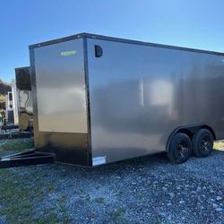 TRAILER SOURCE 8.5 × 16 Enclosed Trailer 10k
