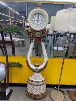 Vintage Style Grandfather Floor Clock