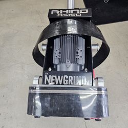 💥 NEWGRIND RHINO RS150 CONCRETE GRINDER (120V) - LIKE NEW DEMO UNIT + EXTRA VELCRO PLATES 💥