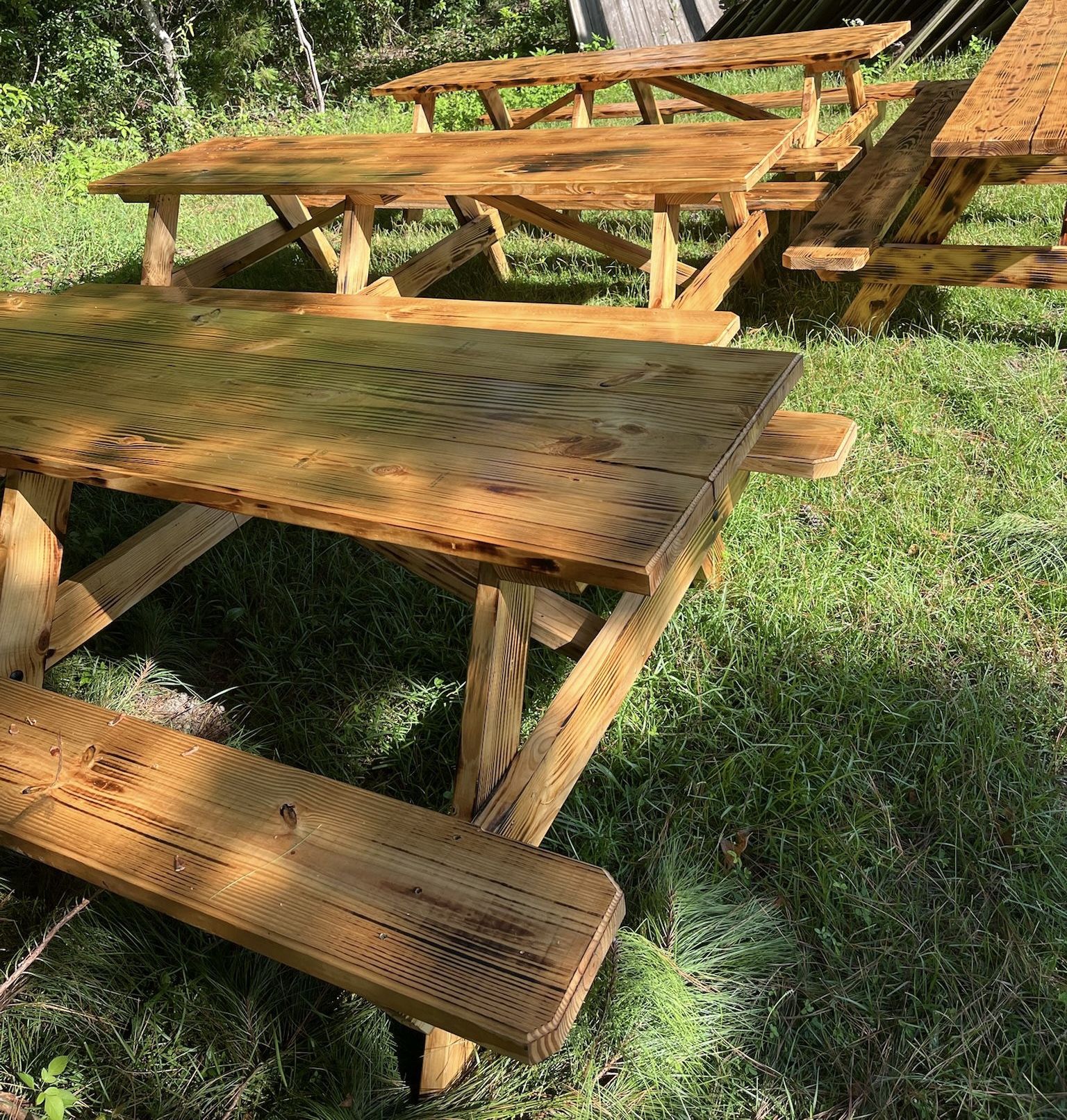 PICNIC TABLES 6ft And 8ft Available.