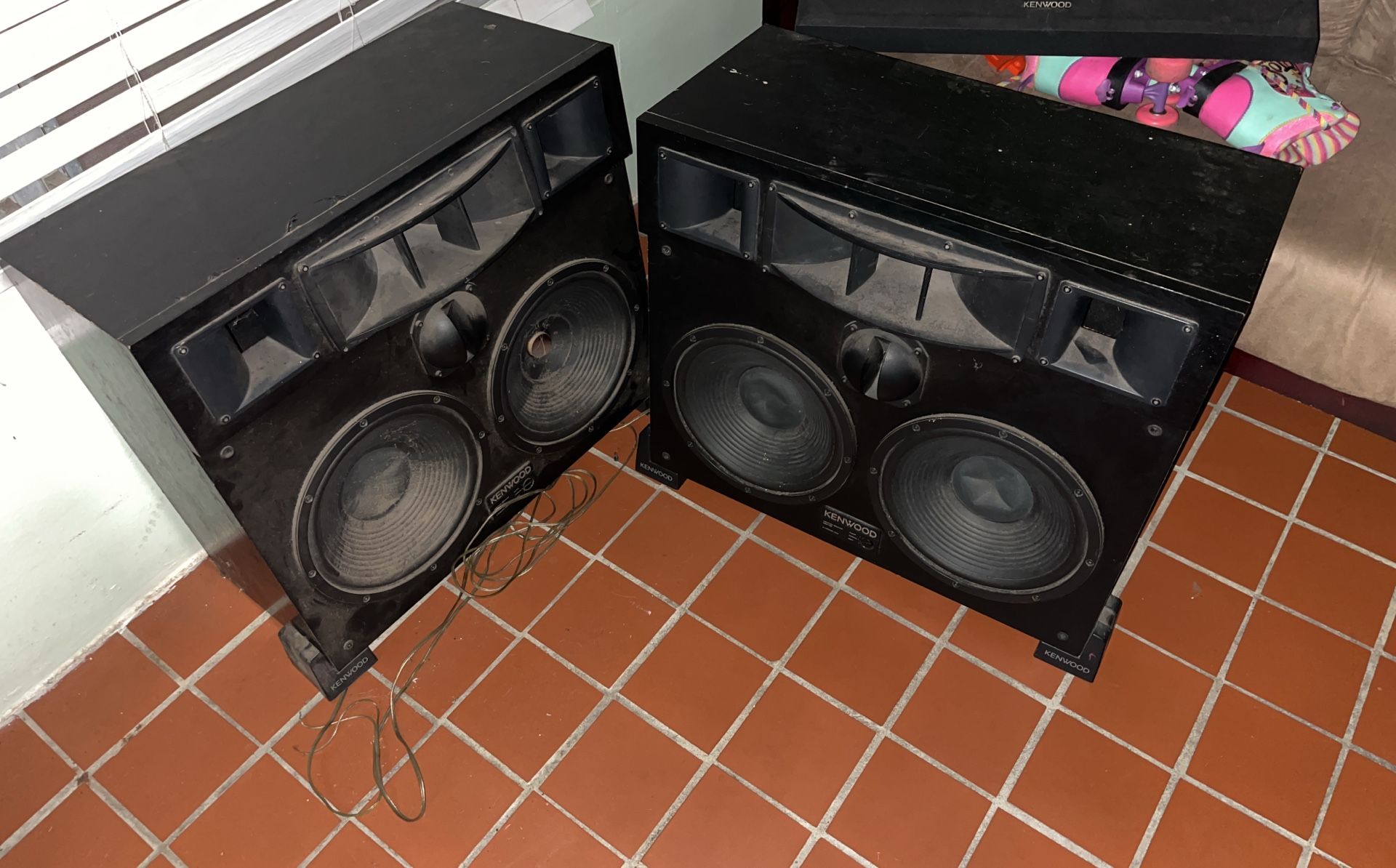 350 For Everything Yamaha Stereo System 12inch Dual Kenwood Speakers 
