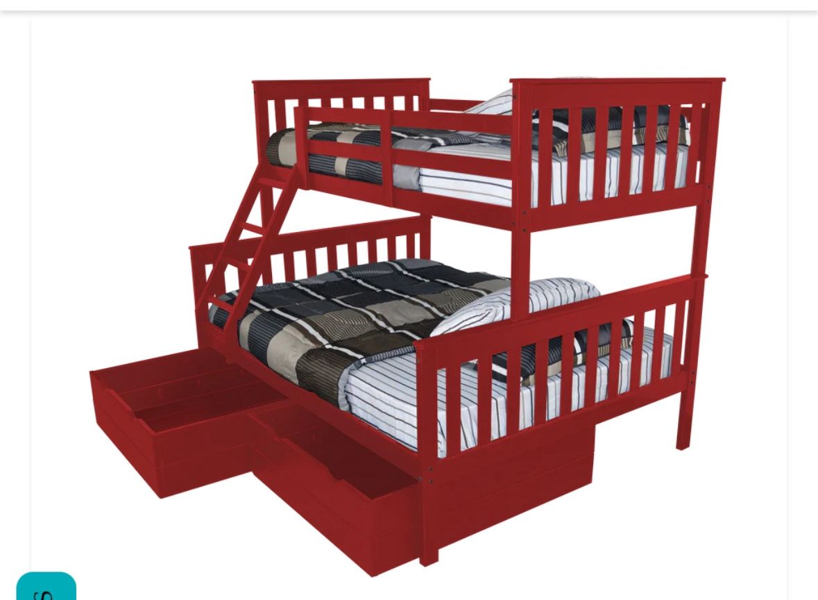 Pottery Barn style bunk bed