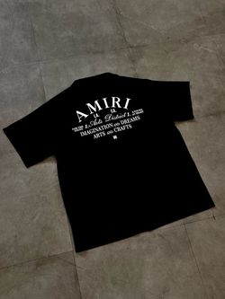 Amiri Arts District Graphic T-Shirt Black