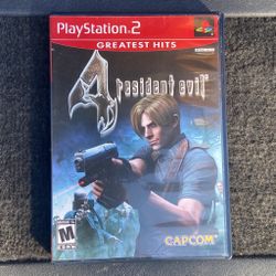 Resident Evil 4 PlayStation 2 PS2