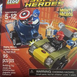 LEGO Super Heroes Mighty Micros: Captain America vs Red Skull 76065
