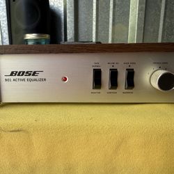 Vintage Bose 901 Series II Active Equalizer – Tested –
