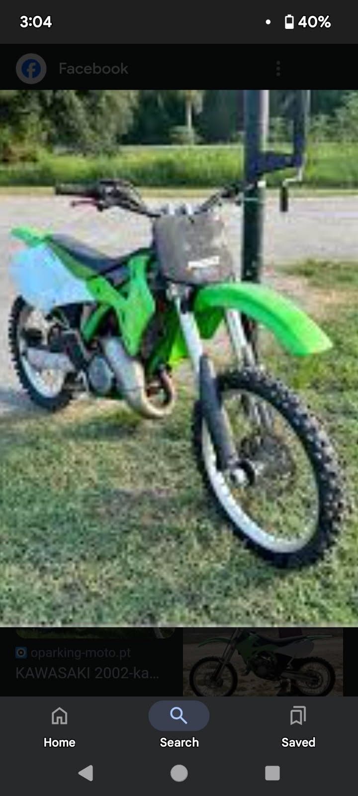 Kawasaki Dirt Bike