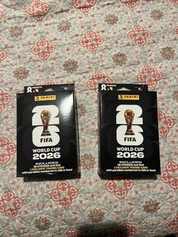 FIFA trading panini box and packs