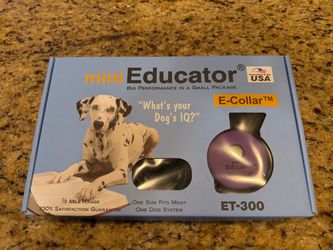 E-Collar Technologies ME-300 Micro Educator Remote Dog Training Collar