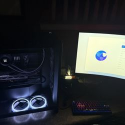 Gaming PC + Monitor, Mouse, Keyboard