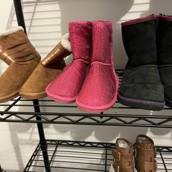 Girls Boots Sz 4