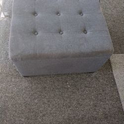 Grey Ottoman 