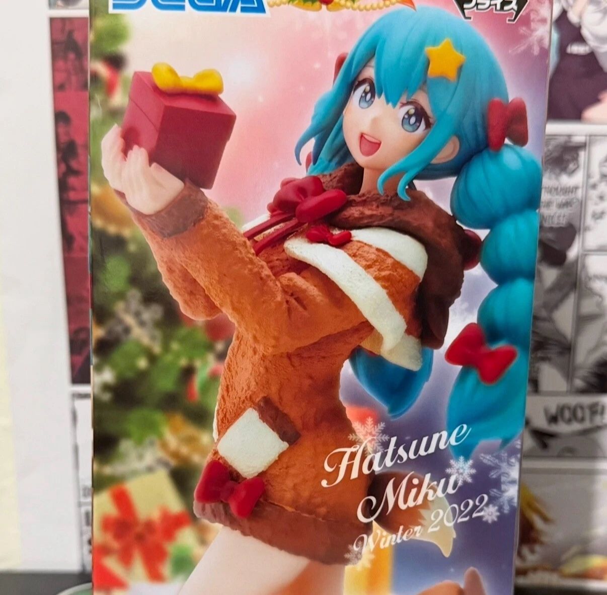 Hatsune Miku Vocaloid Winter 2022 Ver. Super Premium Statue From Sega NEW
