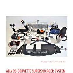 A&A Corvette Supercharger Kit