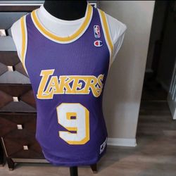 Champion Los Angeles Lakers Jersey, Nick Van Exel