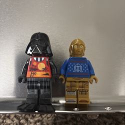 Advent calendar Lego Star Wars darth Vader and C-3PO