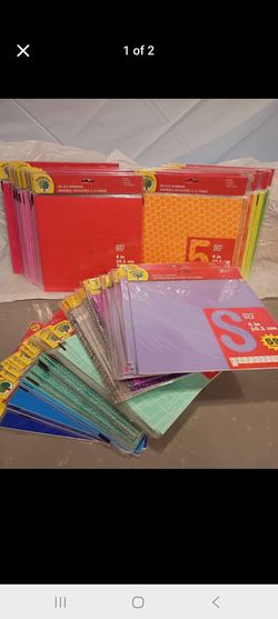 116 SETS OF DIECUT LETTERS AND NUMBERS SEALED