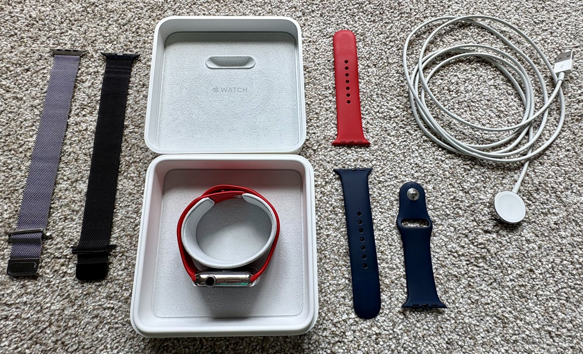 Apple Watch Series 1 (42mm Stainless Steel) 