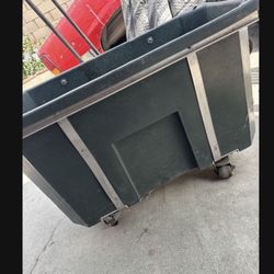 Heavy Duty Cart W Wheels For Transport Of Things Thick Wheels