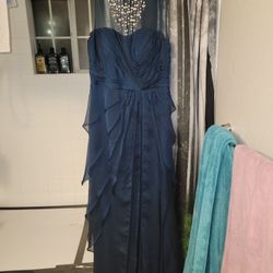 Blue Adrianna Papell Dress MAKE OFFER! 