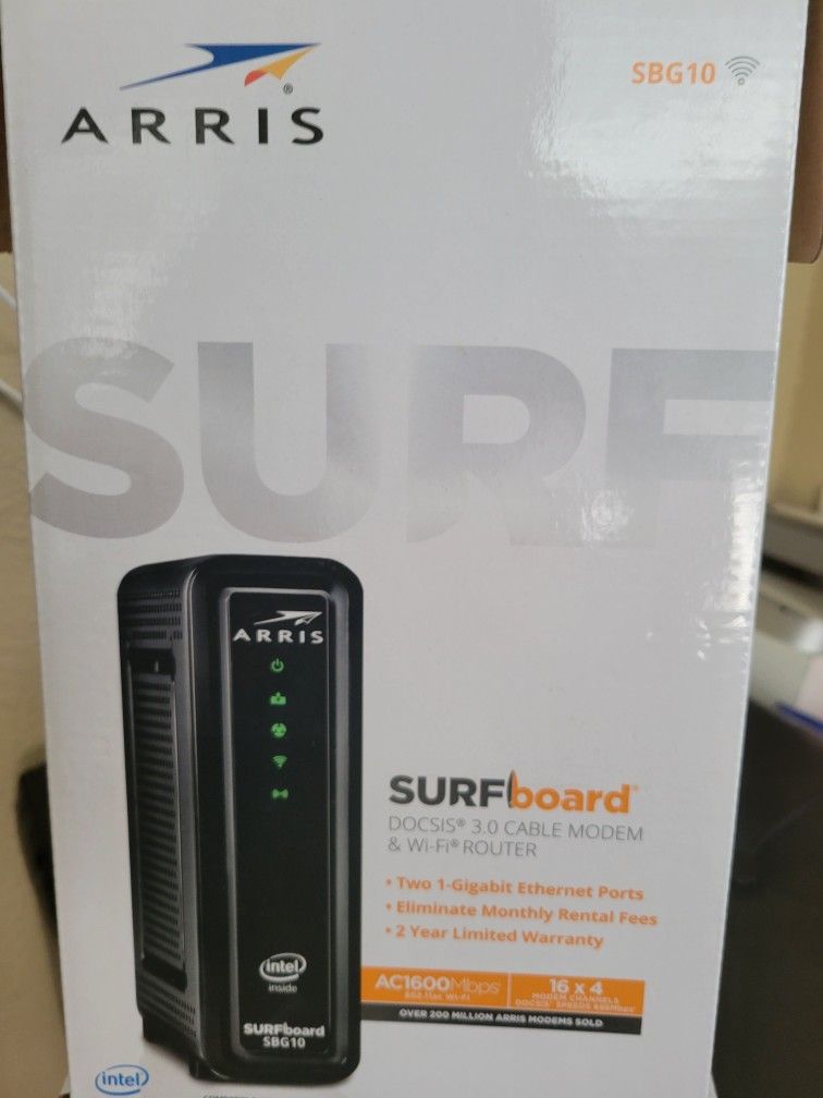 ARRIS wifi ROUTER SBG10