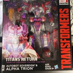 Alpha Trion Titans Return Transformers 