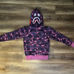 Bape Purple Full-zip Jacket