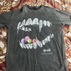 Graphic Mouth T Shirt SHEIN