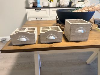 Cement decor storage